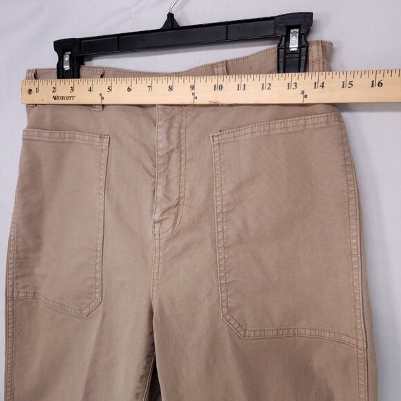 Madewell Jeans Size 28 Womens 90s Straight Utility Pants High Rise Stretch Canva - Picture 7 of 16